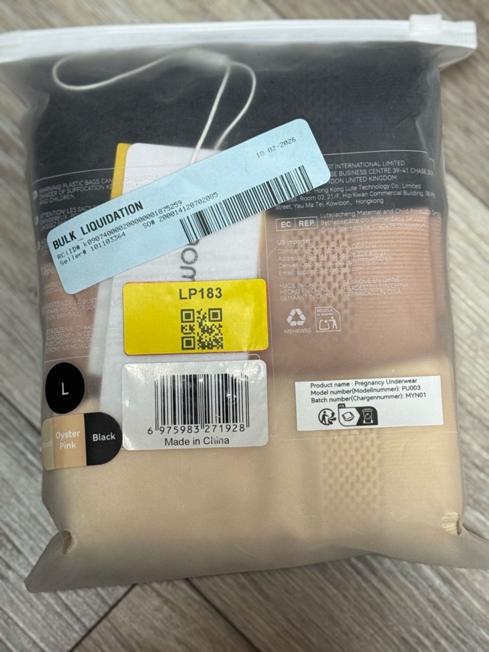 NWT Momcozy High Waisted Pregnancy Seamless Soft Belly Support Panties, L, 3 pk - Picture 3 of 6